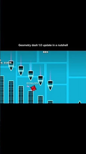Geometry dash 1.0 update in a nutshell. #geometrydash #gd