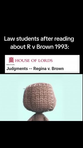 Law Students React to R v Brown (1993) Case