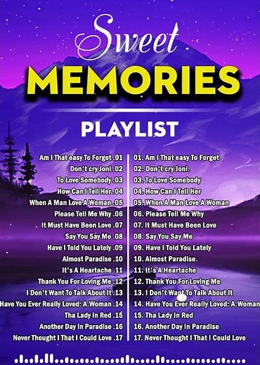 Nonstop Memory Love Songs Colletion HD - Non Stop Old Song Sweet Memories
