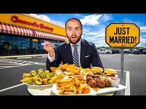 I got married so I ate cheesecake factory for 24 hours