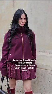 Gorgeous global fashion icon Ms. Heart Evangelista in patou show paris fashion week #patou #parisfashionweek #streetstyle #heartevangelista #lovemarie #fashionweek #streetphotography #reelsvideoシ #reelsviralシfb #reelsfypシ #fbreelsfypシ゚ #fbreels #fypシ #fypシ゚viralシ | Lander Dela Rosa Ramirez