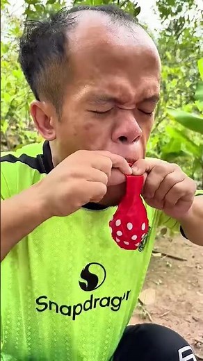 How to blow up a balloon🎈