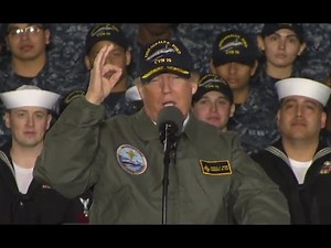 Trump Full Speech Aboard USS Gerald R. Ford Aircraft Carrier | ABC News