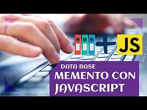 Memento Database con JavaScript Básico
