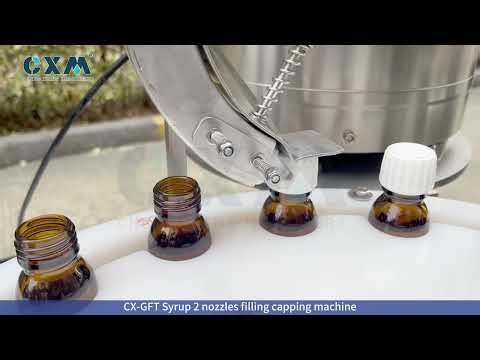Syrup Filling Machine | Automatic 2 Nozzle Liquid Filling and Capping Machine