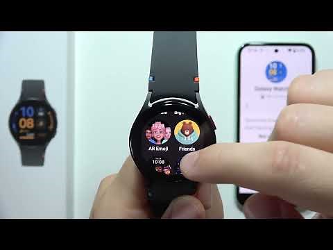 SAMSUNG Galaxy Watch FE: Change Wallpaper Tutorial