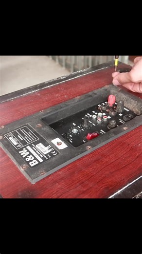 restoration project / Restore long abandoned subwoofer #restoration #fyp #diy