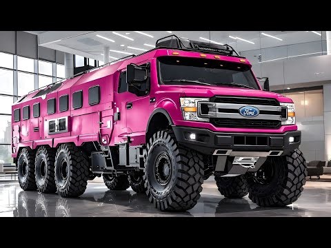 2026 Ford Ranger TITAN 8×8 — The Ultimate Off-Road Monster Truck!