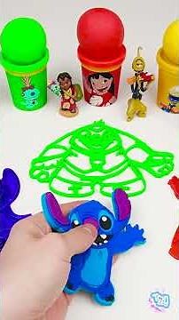 Create Lilo & Stitch Friends with Play Doh #crafts #DIY #liloandstitch#toonzeydiy