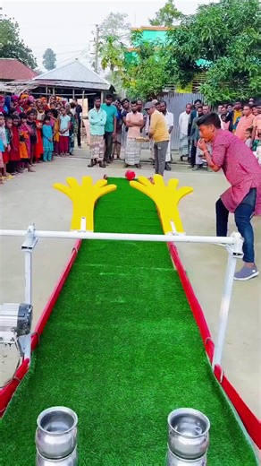 Village Bat Football Target Challenge: One Shot, One Win