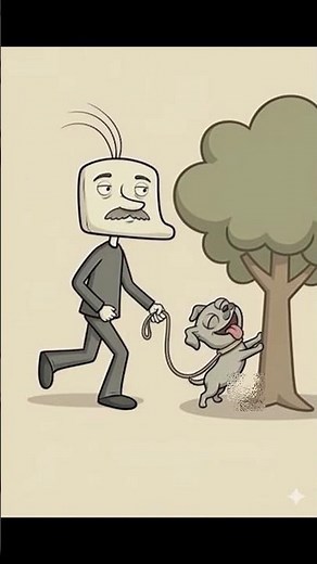 Dog Did Toilet 😱 | Uncle Chased the Owner 😂 | Funny Animation