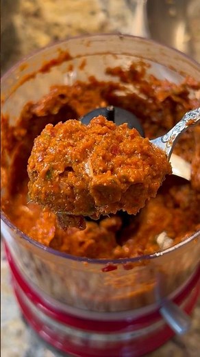 Thai curry paste from scratch 🌶