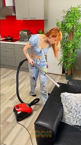 Vacuum Prank Gone Perfectly Wrong! 🤣 #funny