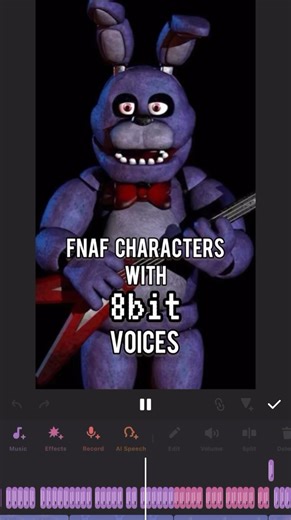 FNaF Character with 8BIT VOICES #fnaf #8bit #yt #shorts #ytshorts #fivenightsatfreddys #funny #fyp
