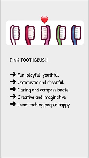 Your Toothbrush Color - What does it say about you? #toothbrush #kidsdentalcare