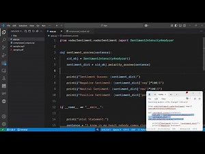 Python 3 Sentiment Text Analysis Project Using Machine Learning Models & NLTK ChatGPT Library