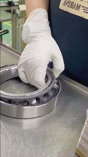 Installation process of the bearing rollers