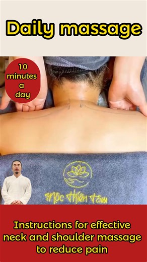 Instructions for effective neck and shoulder massage to reduce pain just 10 minutes a day | Evan Wong HealthFit