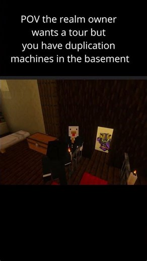 Caught crashing Minecraft Realm economy #minecraft#minecraftmemes#minecraftshorts#smilingfriends