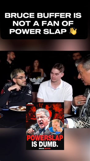 Bruce Buffer is NOT a fan of Dana White’s Power Slap 👀👎