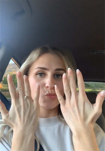 wedding nails done ✔️ #fyp #weddingtiktok #nails