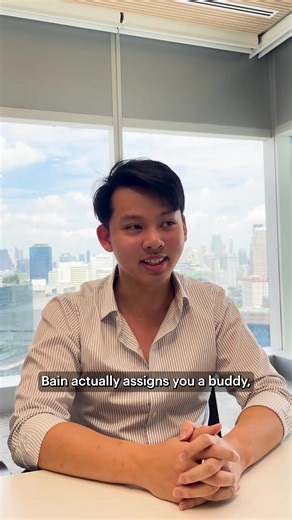 37K views | If Bain were a person, Peem would describe them as sharp,...