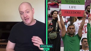 3.9K views · 159 reactions | ️ “The Iranian national football team has a political history. Iran is an extremely closed society.” James Montague explains the situation around Iran and why the team refused to sing the national anthem against England  | Football Daily | Facebook