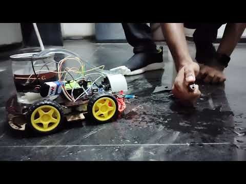 Fire-Fighting Robot | By Rudra Baldania