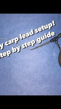Easy lead clip setup for carp fishing - Tutorial