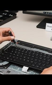 How to Change Dell Latitude 5490 Keyboard#delllatitude #repair