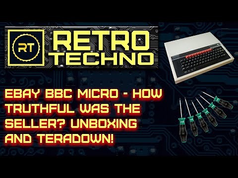 BBC Micro 32K Model B - Unboxing and Teardown