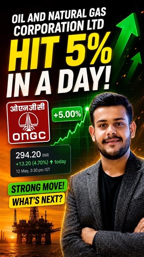 ONGC Share Price Hits 5% in One Day! | ONGC Stock Analysis #nse
