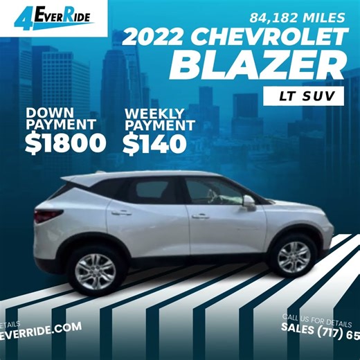 2022 Chevrolet Blazer 4 Ever Ride