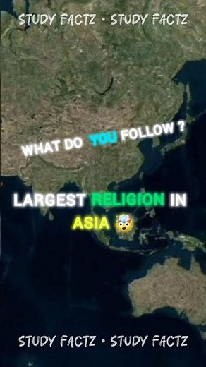 Largest Religion In Asia