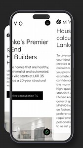 Wondering what your new home in Sri Lanka might cost? Try our free calculator and get a personalised estimate in minutes. | MVIVO | Facebook