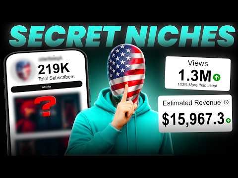9 Unique USA Faceless YouTube Niches That Can Make You RICH in 2026 | faceless youtube channel