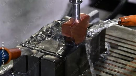 Electroerosion machine, erosion, metal stitching using an electric charge. The electric sewing machine creates iron parts.