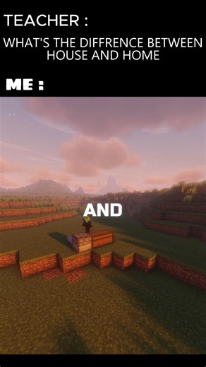 Not every house feels like home. #minecraftshorts #minecraft