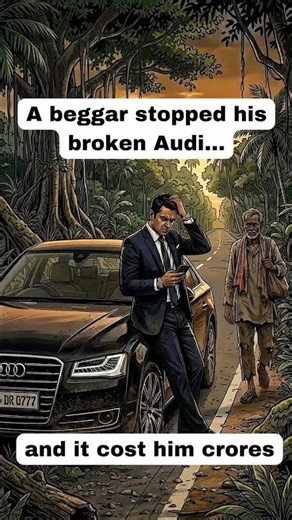 In February 2026 a beggar stopped his Audi and it cost him crores.🤯🤯 #gold #goldscam #scam