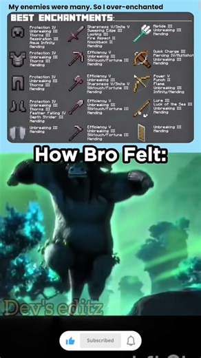 The bro has prepared for war very much 💀#minecraft #minecraftmemes