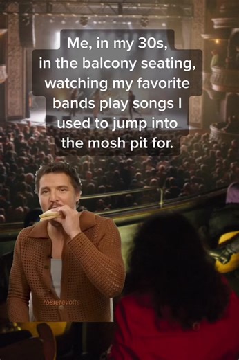 My body can’t handle all of the moving around like it used to. #CapCut #elderemo #sceneiorcitizen #emo #concerts #alttiktok #moshpit