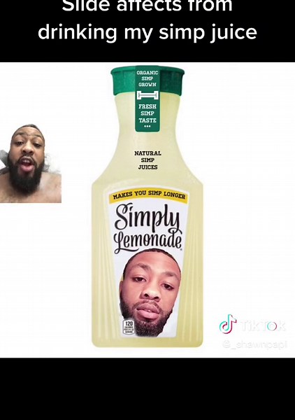 #greenscreen slide affects from drinking my juice