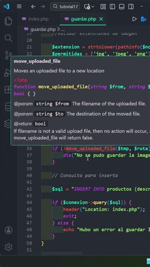 Subir Imagen con Php & MySQL #programming #ciberseguridad #fypシ #viralvideo