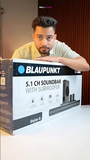 Blaupunkt SBW Chicago HT5.1 350W Soundbar #Unboxing #Shorts #Gadgets