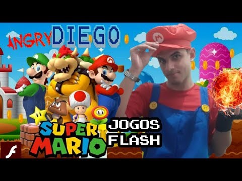 Super Mario Flash Games (Adobe Flash Player) – Angry Diego (AD) [SPECIAL REVIEW]
