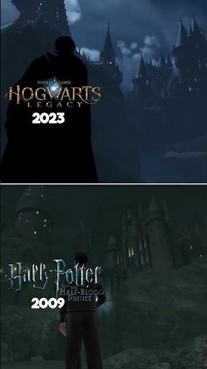 Hogwarts Legacy vs Harry Potter and the Half-Blood Prince #hogwartslegacy