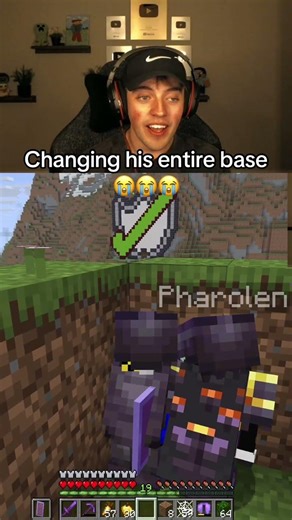 We changed his entire base 😭😭😭