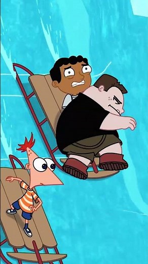 Phineas and Ferb Build a Luge | Phineas and Ferb | Disney Channel Animation