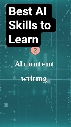 5 Best AI Skills to Learn #shorts