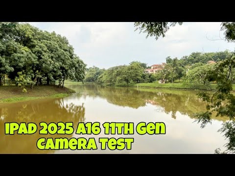 iPad 2025 A16 11th Gen Camera Test #indiaunboxed